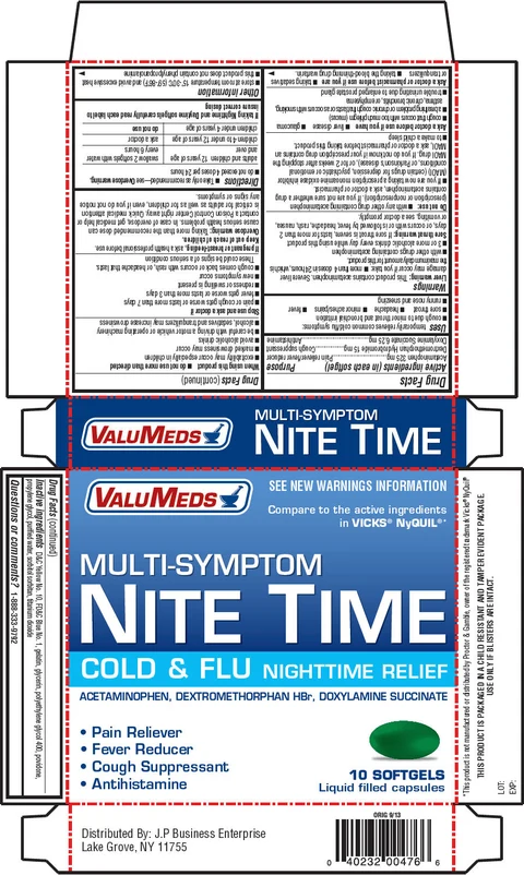 ACETAMINOPHEN DEXTROMETHORPHAN HYDROBROMIDE and DOXYLAMINE SUCCINATE 포장