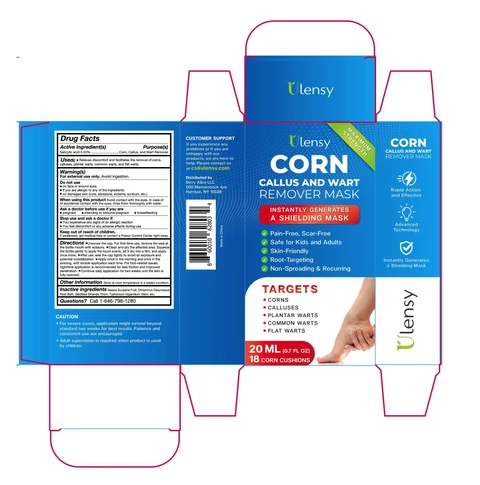 Ulensy Corn Callus and Wart Remover 포장
