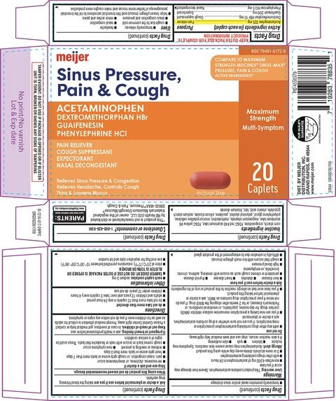 Sinus Pressure, Pain and Cough 포장