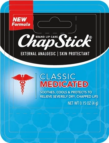 CHAPSTICK CLASSIC MEDICATED 포장
