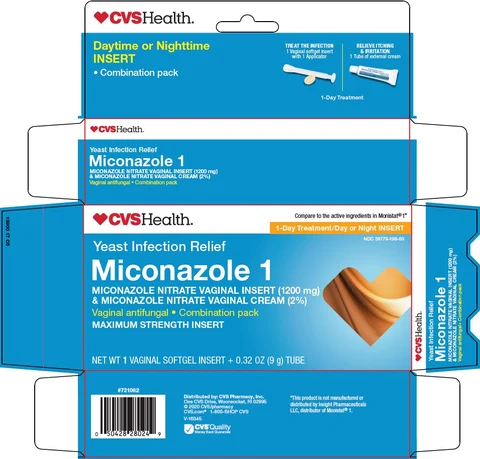 miconazole 1yeast infection relief 포장