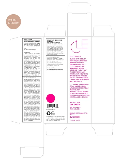 CLE CCC Warm Medium packaging