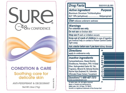 Sure Condition and Care 포장
