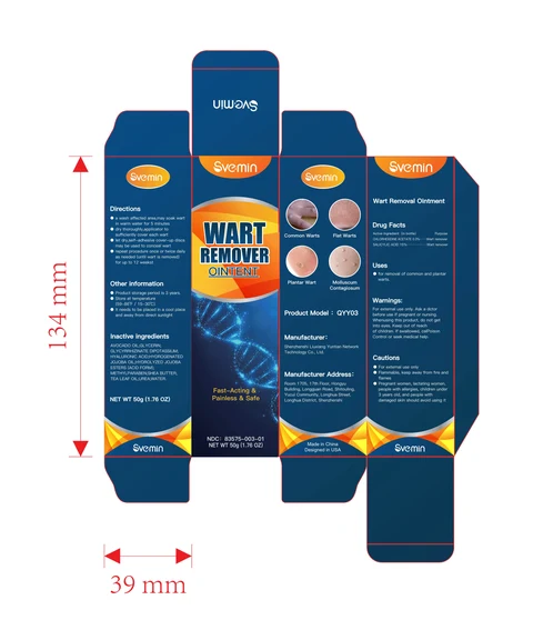 Wart Removal packaging