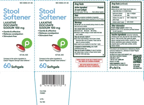 Stool Softener Laxative packaging