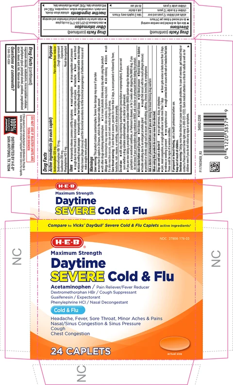 DAYTIME SEVERE COLD AND FLUMAXIMUM STRENGTH 포장