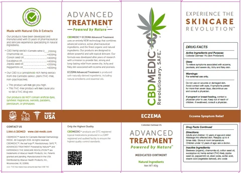CBDMEDIC Eczema packaging