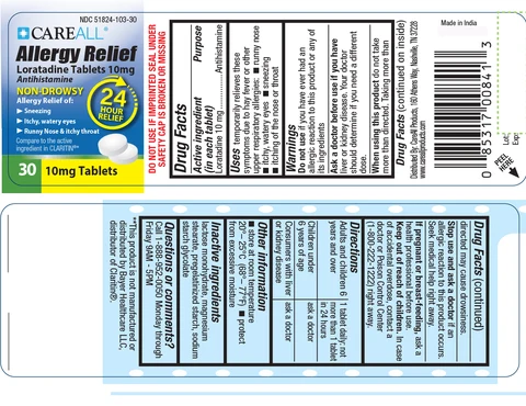CAREALL Allergy Relief packaging