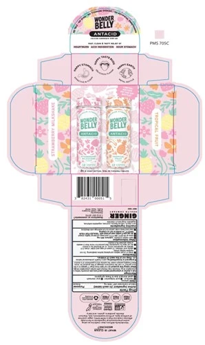 WONDERBELLY MAXIMUM STRENGTH ANTACID 포장