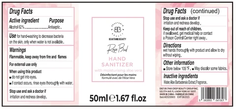 BEAUTANIQ BEAUTY HAND SANITIZER 포장