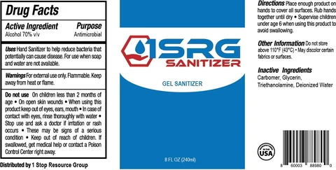 Hand Sanitizer packaging