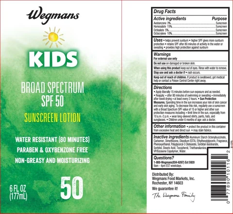 Kids Sunscreen SPF 50 packaging