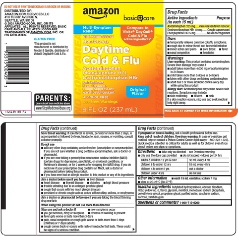 Basic Care Daytime Cold and Flu 포장