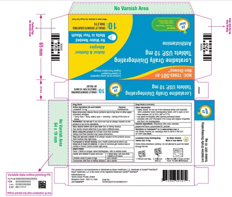LORATADINE packaging