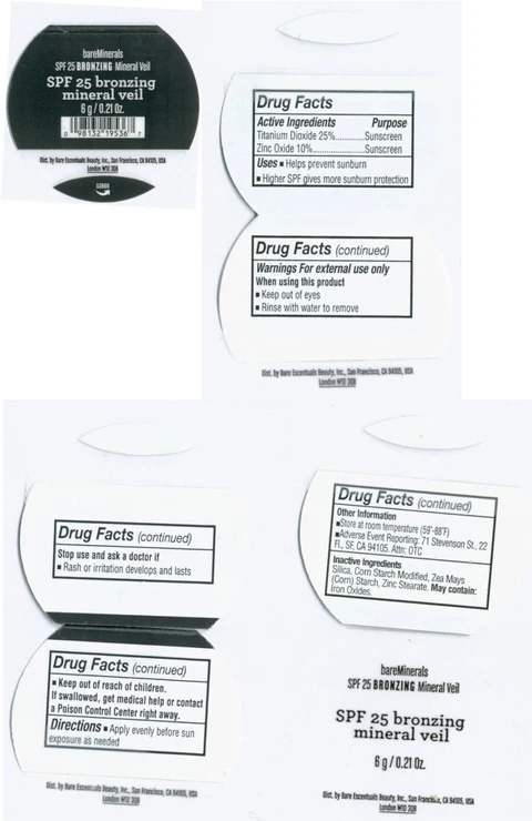 BareMinerals Bronzing Mineral Veil 포장