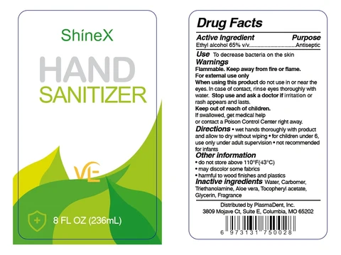 hand sanitizer packaging