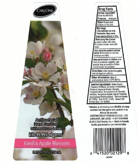 CARE ONEVANILLA APPLE BLOSSOM packaging