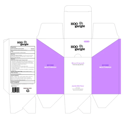 Hoo Gargle Jasmine Mint Flavor 30 packets