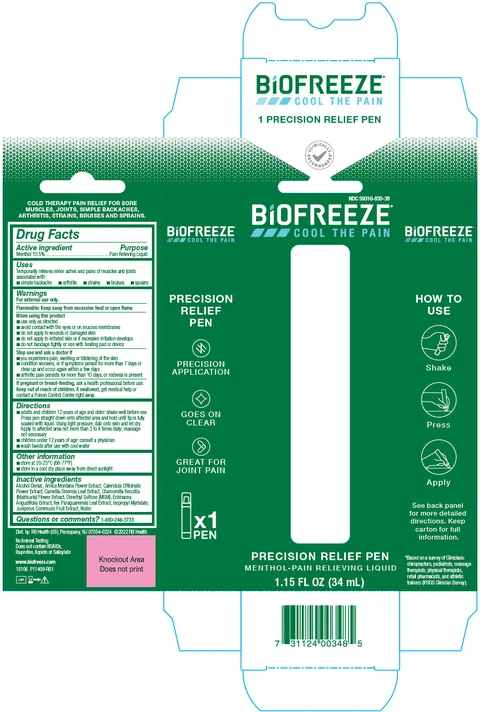 Biofreeze Precision Relief Pen 포장