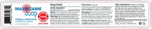 MAXOCAINE Topical Anesthetic Anorectal packaging