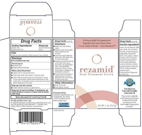 REZAMID 포장