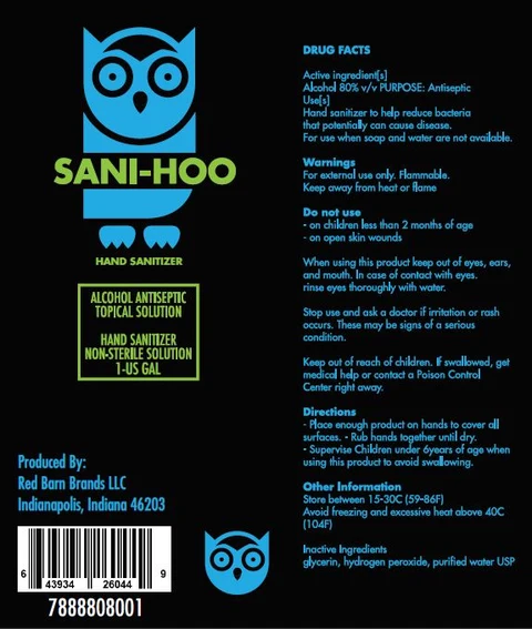 SaniHOO Hand Sanitizer 포장