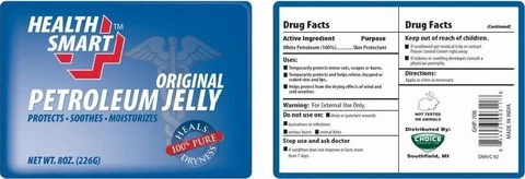Health Smart Original Petroleum packaging