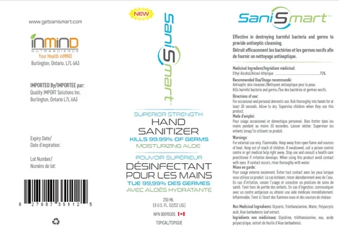 SaniSMART Hand Sanitizer 포장
