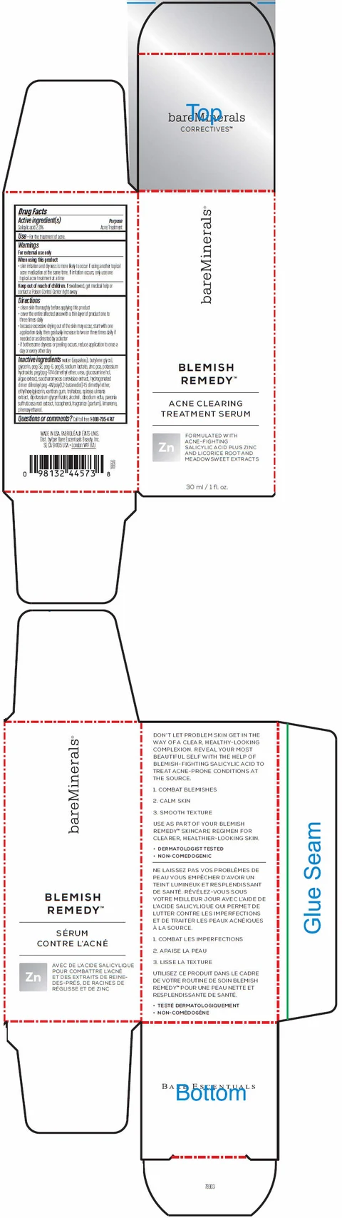bareMinerals Blemish Remedy Acne Clearing Treatment Serum packaging