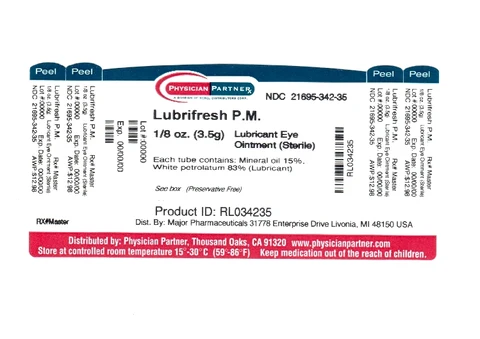 LubriFresh P.M. packaging