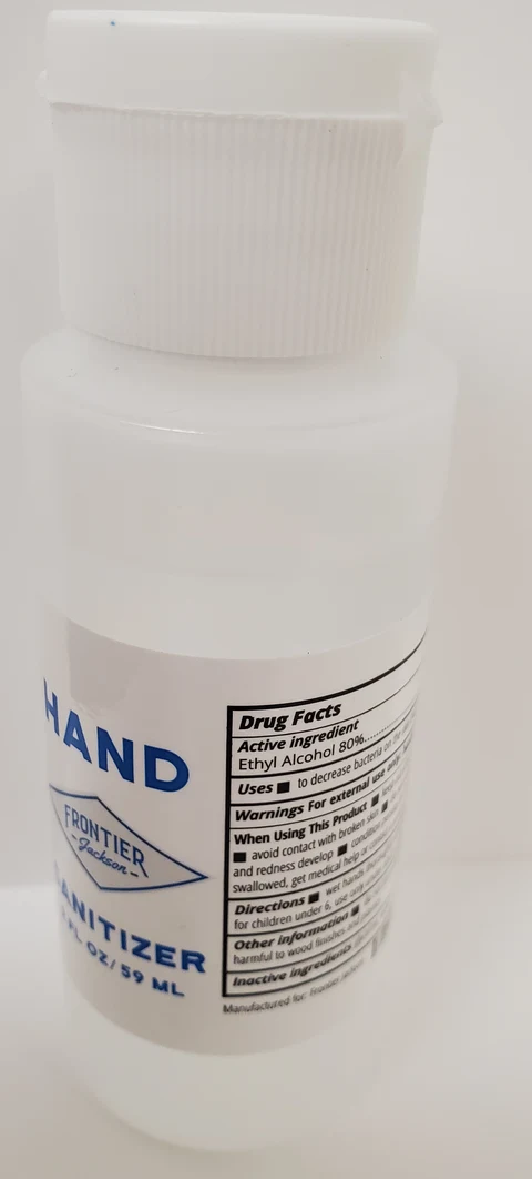 Hand Sanitizer packaging