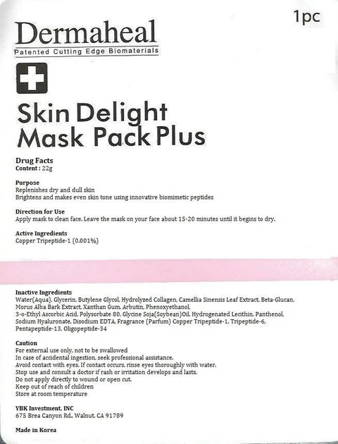 Skin Delight Mask Pack Plus packaging