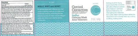 SULFUR CALMING MASK 포장
