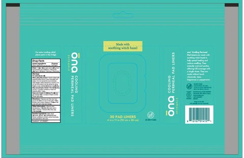 Cooling Perineal Pad Liners 포장