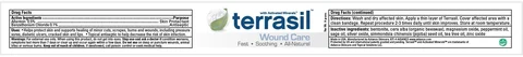 Terrasil Wound Care packaging
