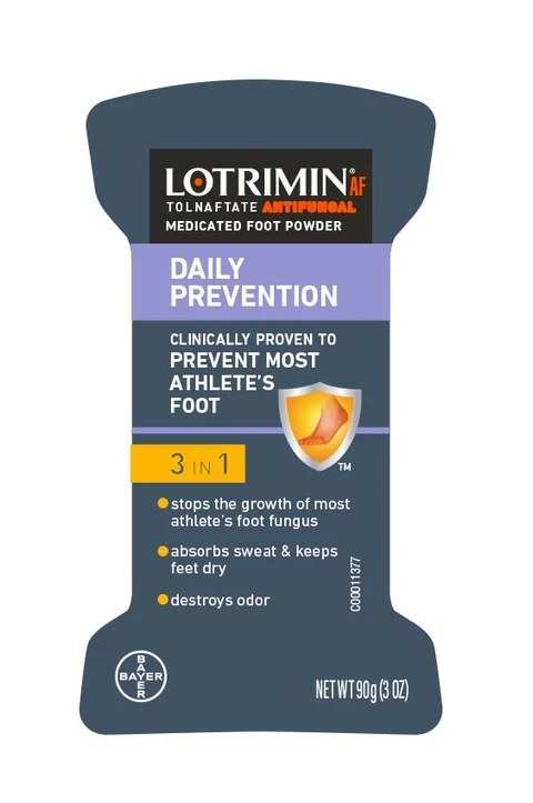 Lotrimin Daily Prevention packaging
