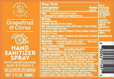Hand Sanitizer packaging