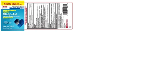 MAXIMUM STRENGTH Nighttime Sleep Aid 포장