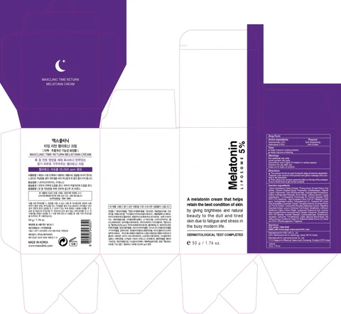 TIME RETURN MELATONIN 포장