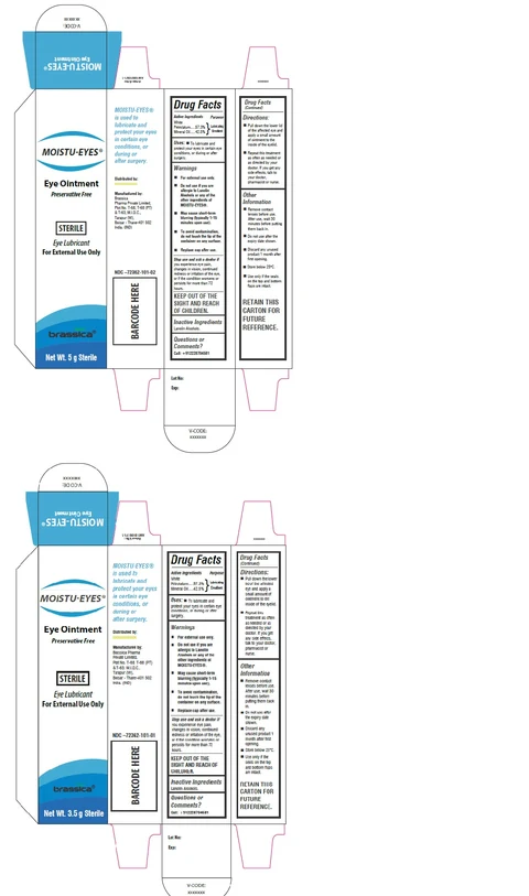 MOISTU-EYES packaging