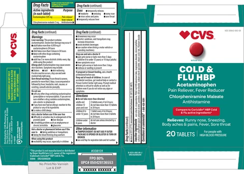 Cold and Flu HBP 포장