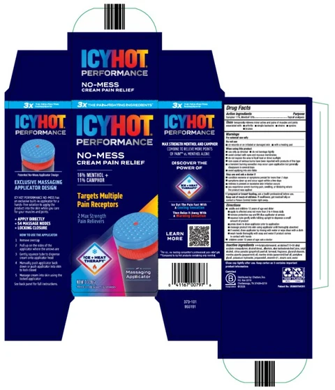 Icy Hot Performance No-Mess Pain Relief Cream 포장