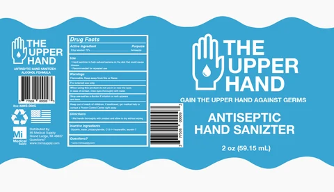 The Upper Hand packaging