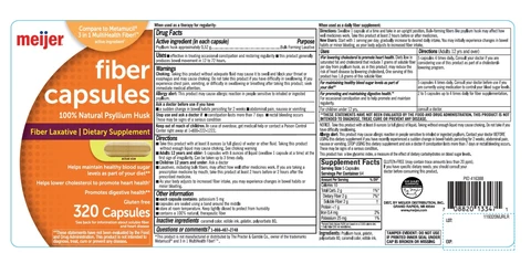 meijer fiber laxative 포장