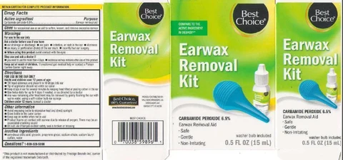 Best Choice Earwax Removal Kit 포장