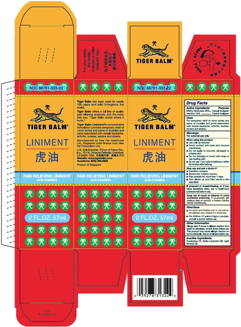 Tiger Balm packaging