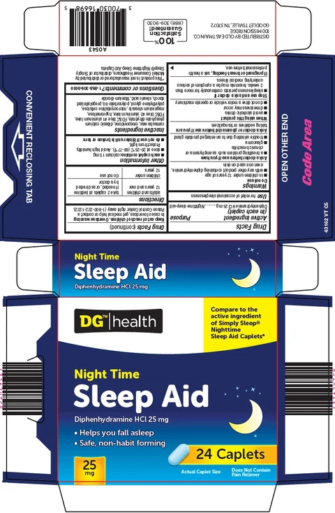 dg health sleep aid packaging