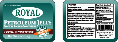 Royal Petroleum Jelly with Cocoa Butter Scent 포장
