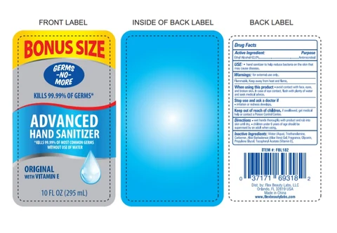 Advanced Hand Sanitizer 포장
