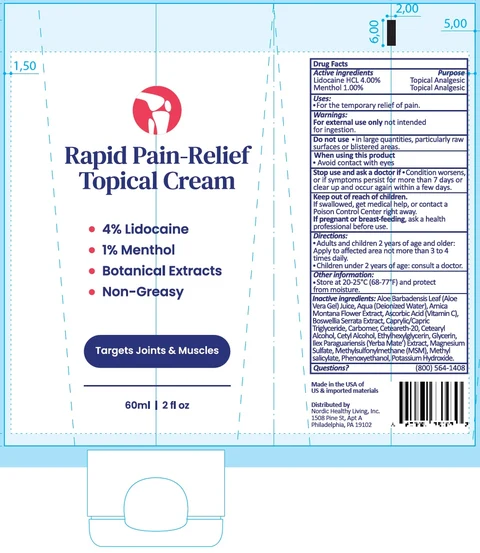 RAPID PAIN-RELIEF TOPICAL 포장
